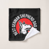 Beste Duitse vader ooit Bad Handdoek (Wasdoekje)