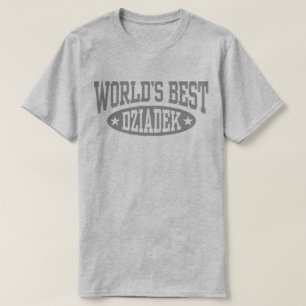 Beste Dziadek ter wereld T-shirt