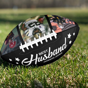 Beste echtgenoot foto collage voetbal american football