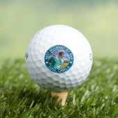 Beste echtgenoot Golf Gift – Aangepaste foto & ber Golfballen (Insitu Shirt)