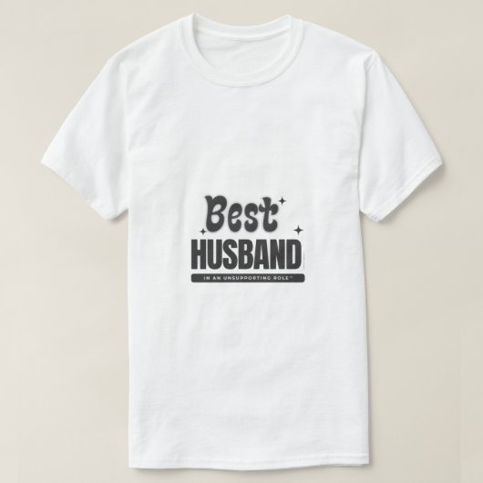 BESTE ECHTGENOOT in een bijrol- T-shirt (Design voorkant)