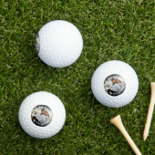 Beste ECHTGENOOT Liefde Foto Golfballen (Insitu Gras)