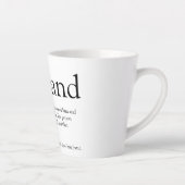 Beste echtgenoot ooit definitie leuk latte mok (Rechts)