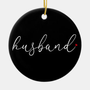 Beste Echtgenoot Ooit Definitie Script Rode Liefde Keramisch Ornament