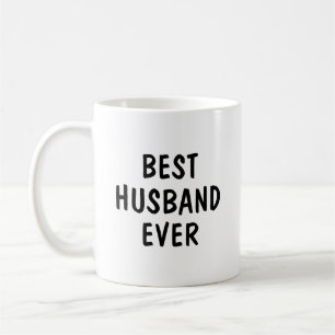 Beste echtgenoot ooit Minimalistische typografie c Koffiemok