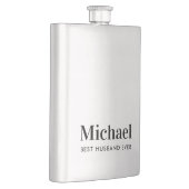 Beste echtgenoot ooit Monogram Flacon (Rechts)