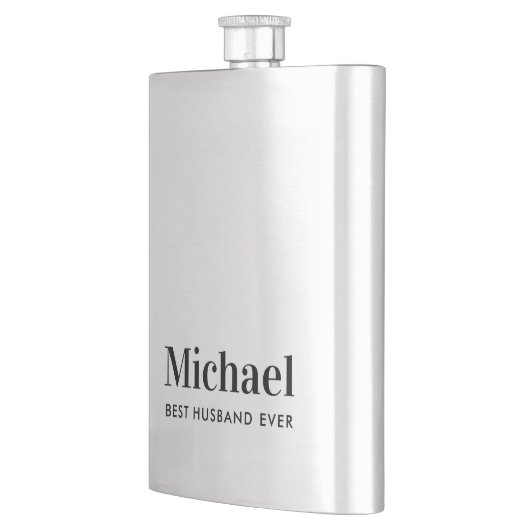 Beste echtgenoot ooit Monogram Flacon (Links)