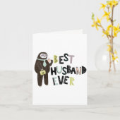 BESTE ECHTGENOOT OOIT Vaderdag Persoonlijk Maatwer Kaart (Gele Bloem)