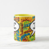 Beste echtgenoot ter wereld Cool Modern Leuk Strip Mok (Midden)