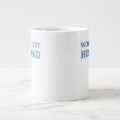 Beste echtgenoot ter wereld grote koffiekop (Voorkant)