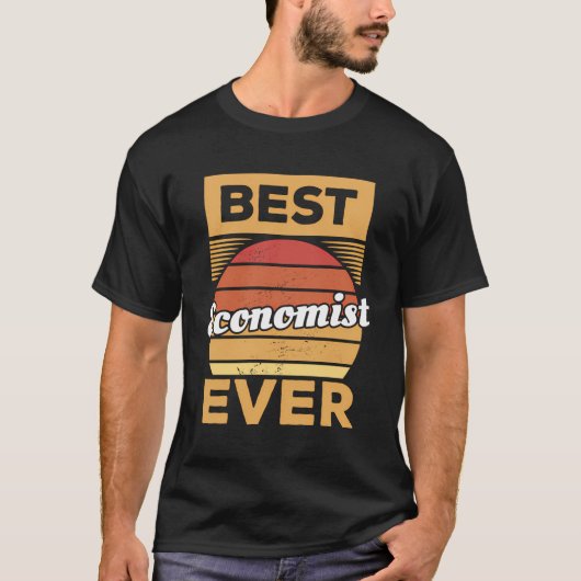  beste econoom ooit economisch t-shirt (Voorkant)