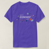 Beste econoom ooit grappig cadeau t-shirt (Design voorkant)