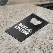 Beste editor - Film Crew Gift Creditkaart Flessenopener