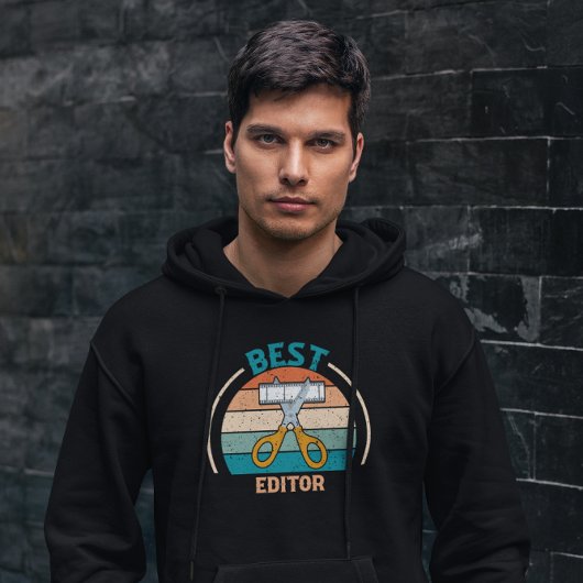 Beste editor - Retro Hoodie