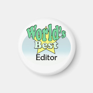 Beste editor van de wereld magneet