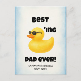 Beste Eend van een Vader Ooit | Vaderdag Briefkaart