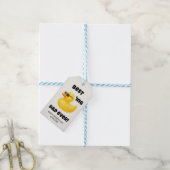 Beste Eend van een Vader Ooit | Vaderdag Cadeaulabel (Met Touw)