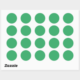 Beste effen kleur en textuur klassieke ronde stick sticker
