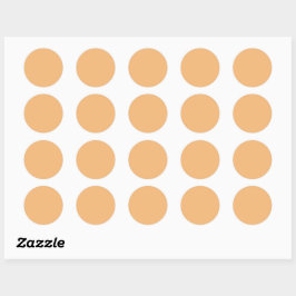 Beste effen kleur en textuur klassieke ronde stick sticker