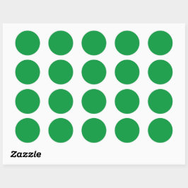 Beste effen kleur en textuur klassieke ronde stick sticker