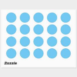 Beste effen kleur en textuur klassieke ronde stick sticker