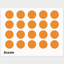 Beste effen kleur en textuur klassieke ronde stick sticker