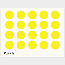 Beste effen kleur en textuur klassieke ronde stick sticker