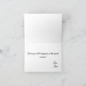 beste elegante gelukkige eid Mubarak van de Kaart (Binnen)