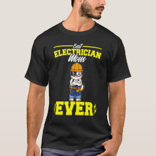Beste elektricien moeder ooit Elektronisch technic T-shirt