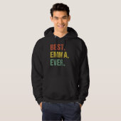 Beste Emma ooit Retro Funny Naam Humor Nickname Hoodie (Voorkant volledig)