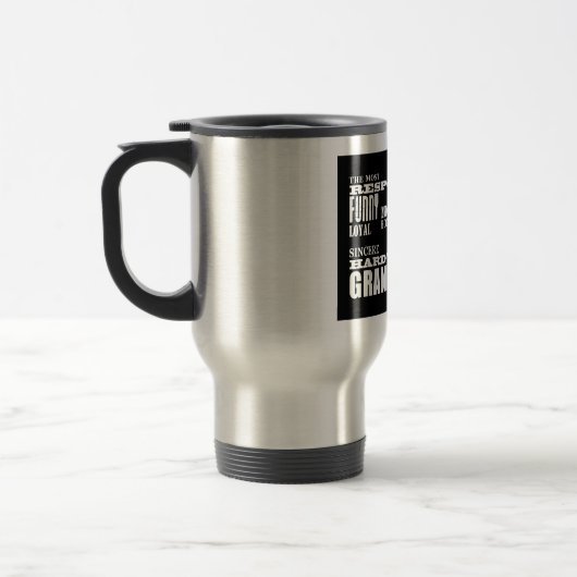 Beste en grootste grootvaders en grootpaskwaliteit reisbeker (Links)