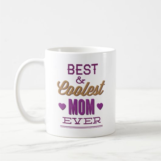 Beste en koelste Mok van de Koffie van Mam (Links)