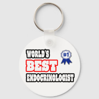 Beste endocrinoloog ter wereld sleutelhanger