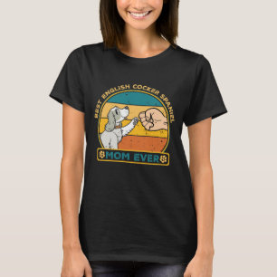 Beste Engelse Cocker Spaniel Hond Mama T-shirt