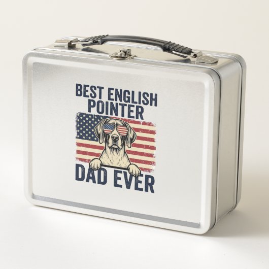 Beste Engelse Pointer Vader Ooit Patriottische Hon (Voorkant)