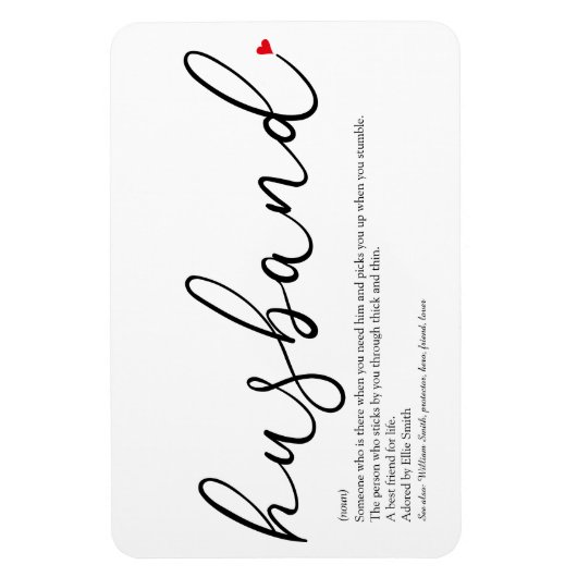 Beste Ever-man-definitie van de wereld Magneet (Verticaal)