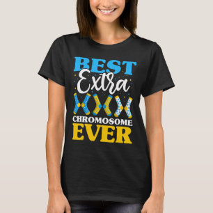 Beste extra bewustzijn over chromosoomsyndroom ooi t-shirt