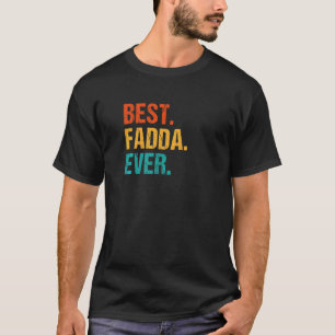 Beste Fadda ooit Retro  Jamaicaanse vader' T-shirt