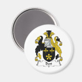 Beste familie Crest Magneet (Voorkant / Achterkant)