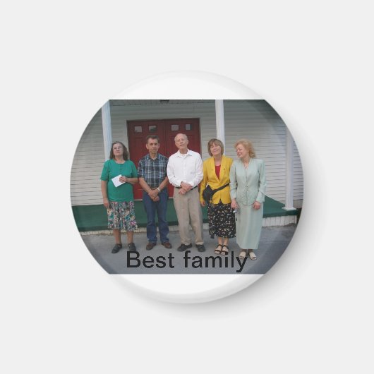 Beste familie magneet (Voorkant)