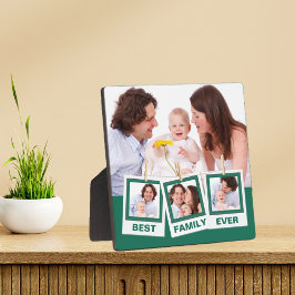 Beste familie ooit Aangepaste Instagram 4 foto col Fotoplaat