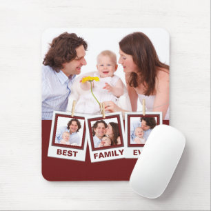 Beste familie ooit Aangepaste Instagram 4 foto col Muismat