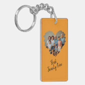 Beste Familie Ooit Custom Photo Sleutelhanger (Voorkant Links)