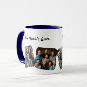 Beste familie ooit gepersonaliseerde foto Mok (Voorkant links)