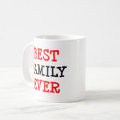 beste familie ooit koffiemok (Voorkant links)
