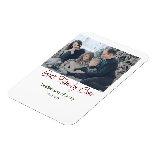 Beste familie ooit toevoegen familienaam afbeeldin magneet (Linkerzijde)