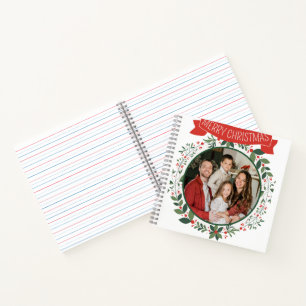 Beste Familie Prettig Kerst Spiral Notebook Notitieboek