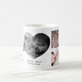 Beste Family Photo Collage en aangepaste tekst Koffiemok (Center)