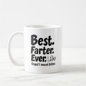 Beste Farter ooit Mok - Funny Vaderdag Gift (Links)