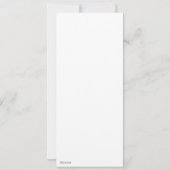 Beste feestdag ooit! feestdagenkaart (Achterkant)